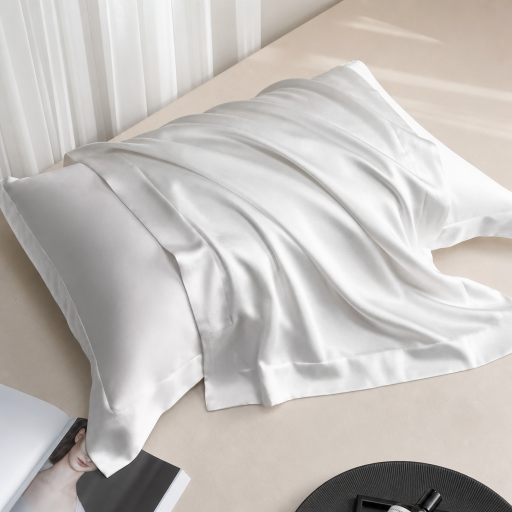 Tencel Pillowcase – Silky Soft Cooling Solid Color Summer Pillow Cover