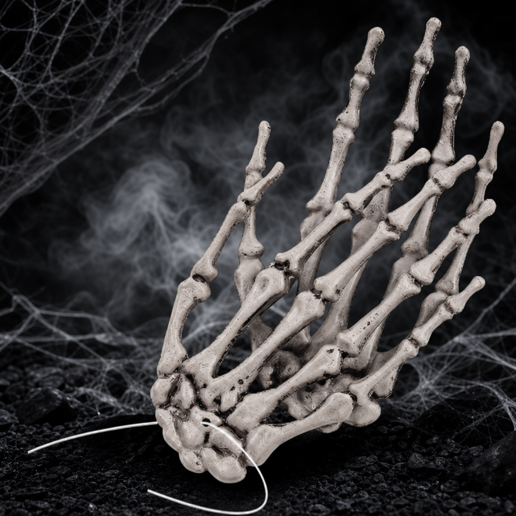 Halloween Skeleton Hand Claw Decor – Spooky Haunted House Party Prop