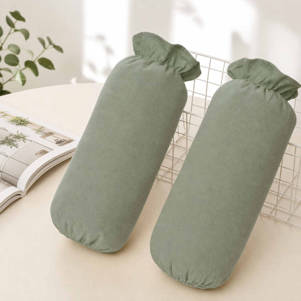 otton Household Sleeve Covers – Long Solid Color Protective Arm Sleeves