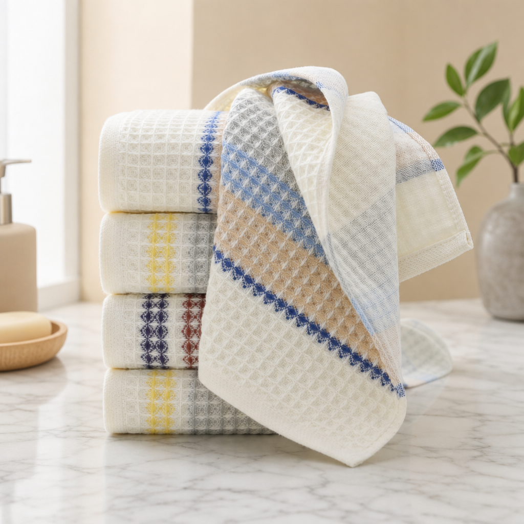 Pure Cotton Gauze Towel Gift Soft Absorbent Washcloth