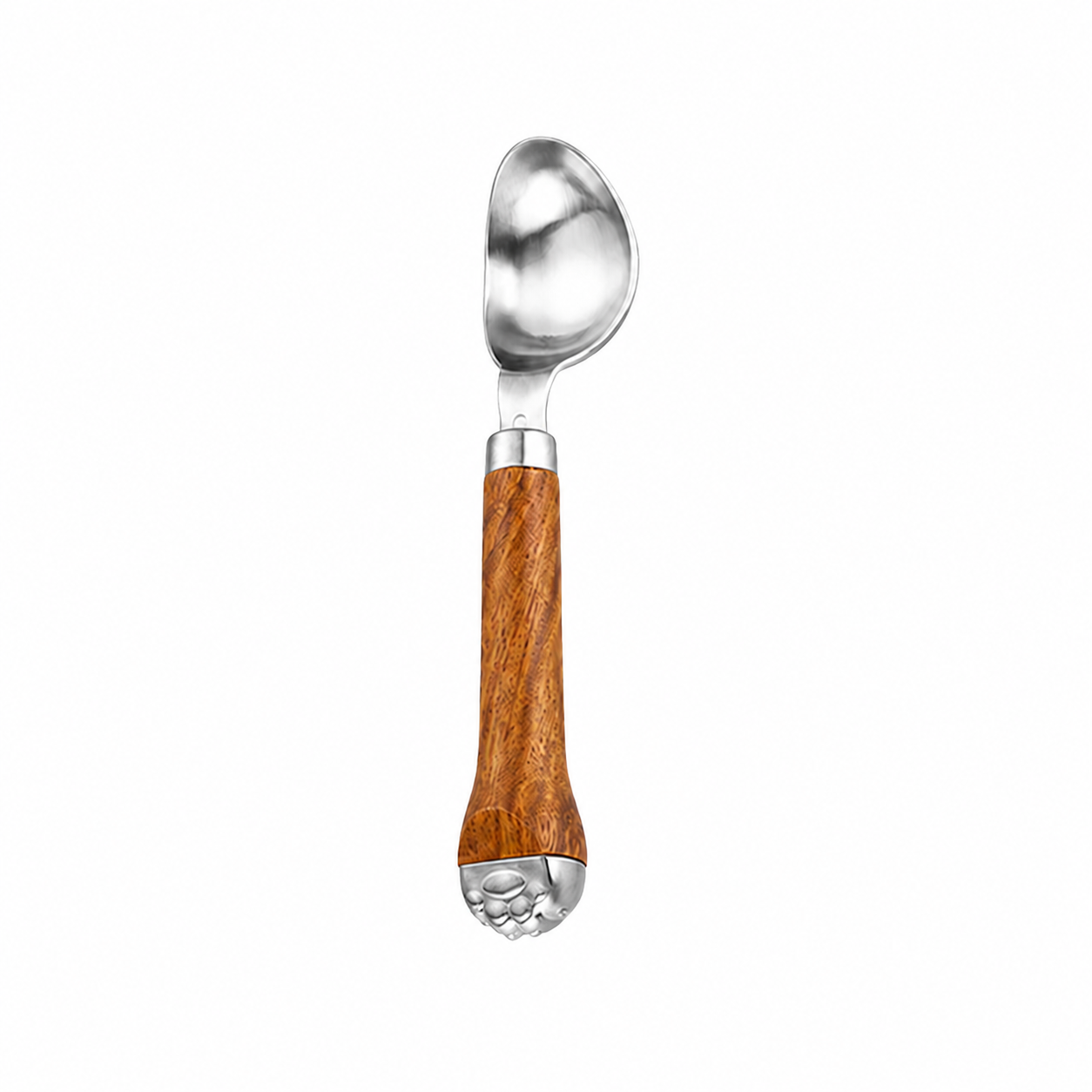 304 Stainless Steel Ice Cream Scoop with Trigger, Professional Frozen Dessert Scooper for Gelato, Sorbet, Cookie Dough, and Fruit Balls – Dishwasher Safe