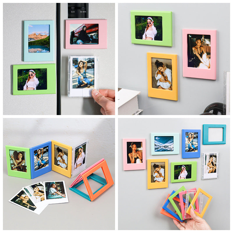 Magnetic Photo Frame – Polaroid Style Fridge Magnet Frame