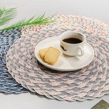 Modern Round Placemat, Heat Resistant Dining Table Mat