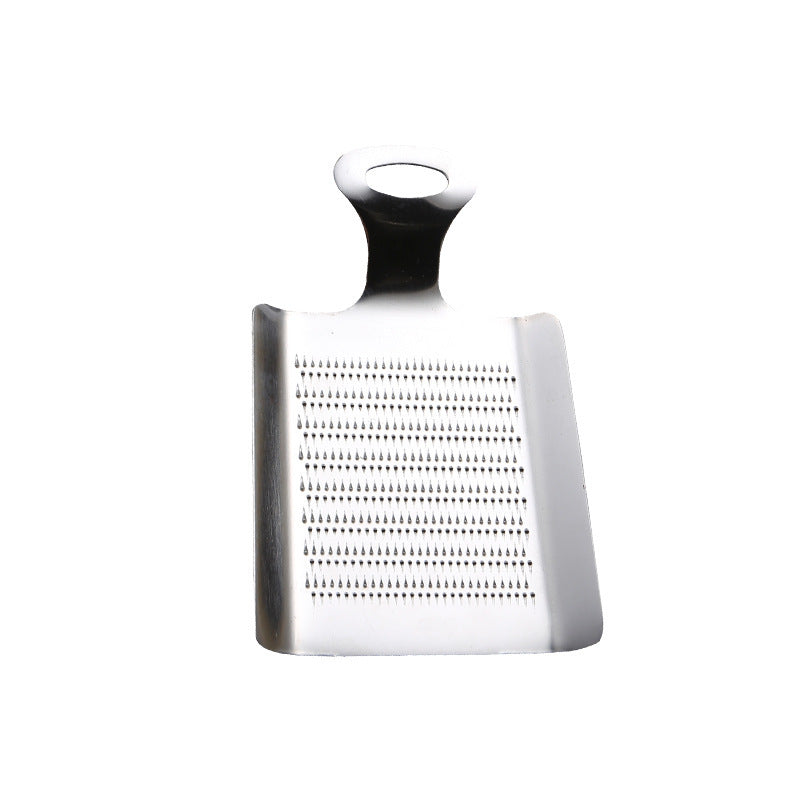 Stainless Steel Ginger Grater with Fine Blade, Manual Garlic Ginger Mincer & Grinder