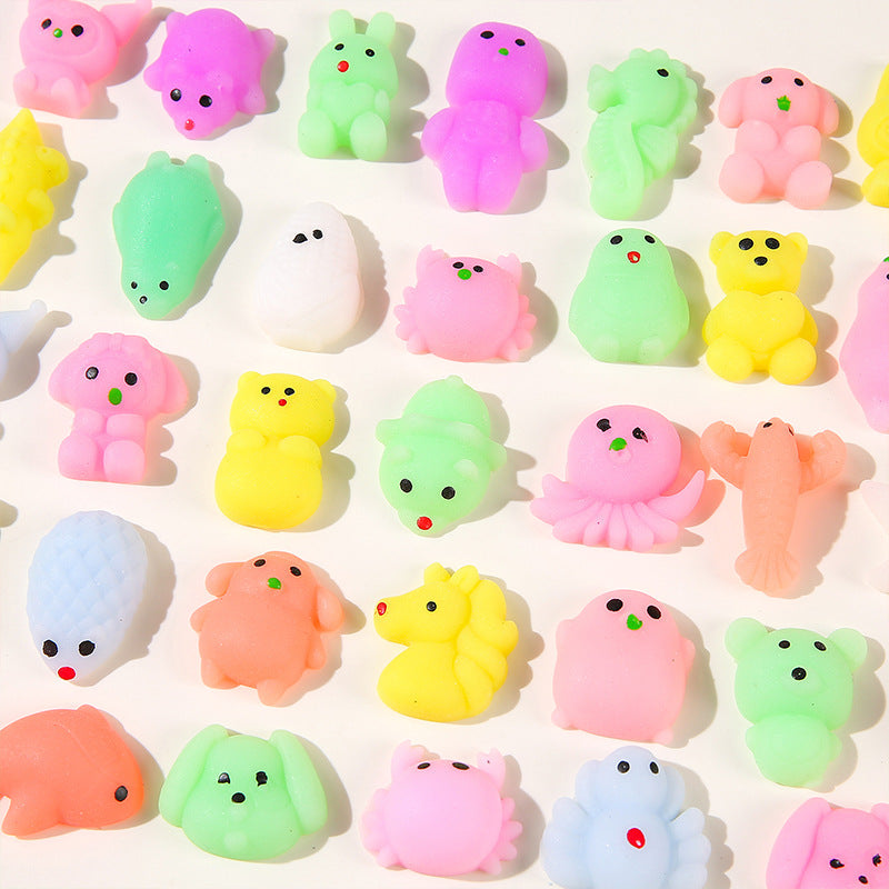 Animal Squishy Stress Balls – Soft Anti Stress Fidget Toy Set