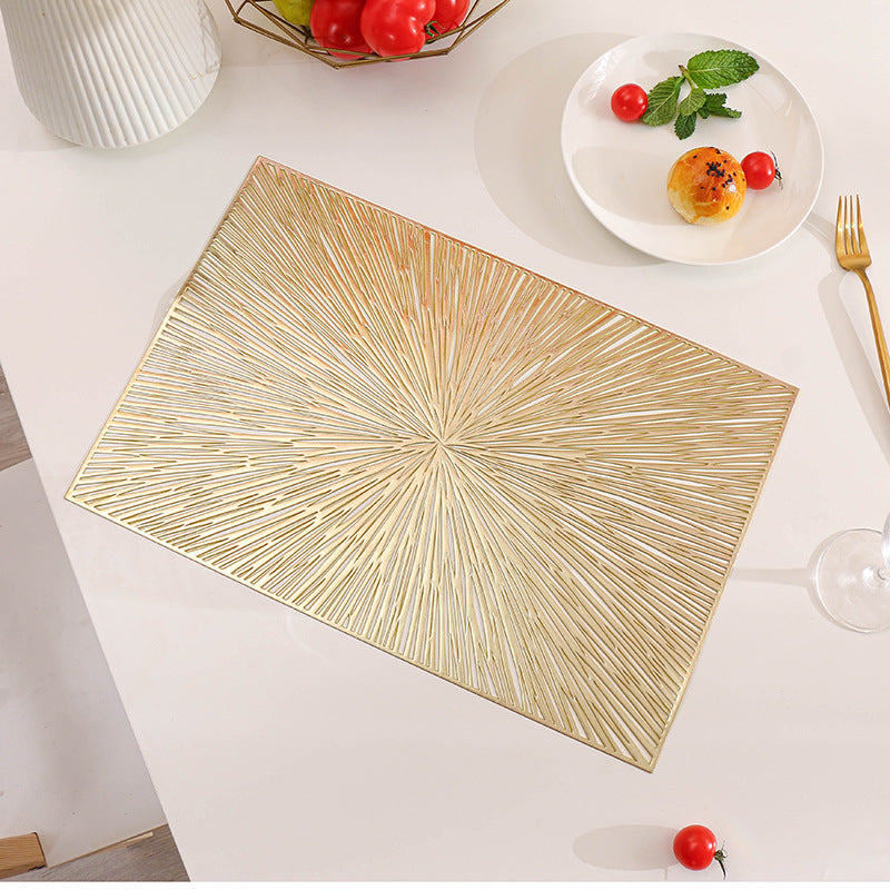 European Hollow Out Placemat – Round Ins Heat Resistant Table Mat