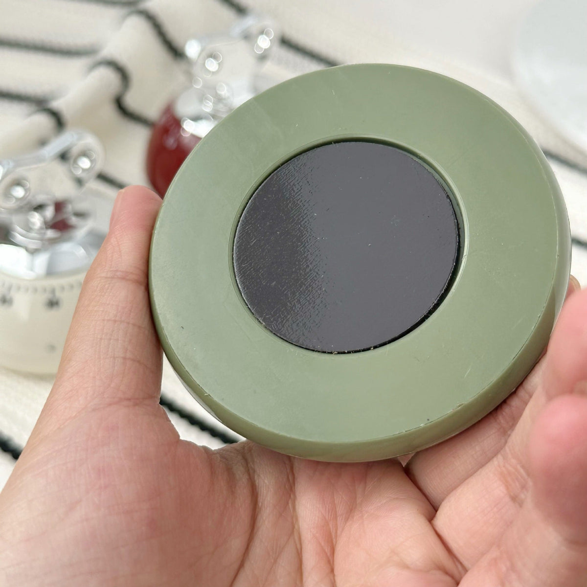 Retro Mechanical Kitchen Timer – 60-Minute Wind-Up Cooking Countdown Timer
