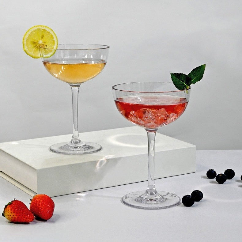 Crystal Coupe Glass – Champagne, Cocktail & Dessert Serving Cup