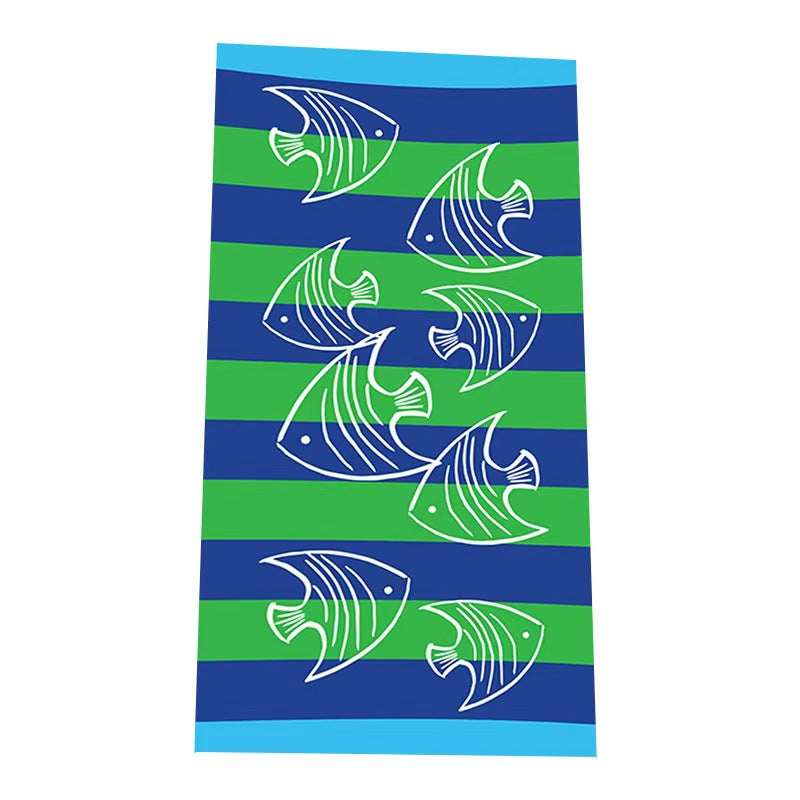 Soft Quick Dry Microfiber Bath Beach Towel Shawl Lightweight Absorbent Travel Wrap Summer Essential