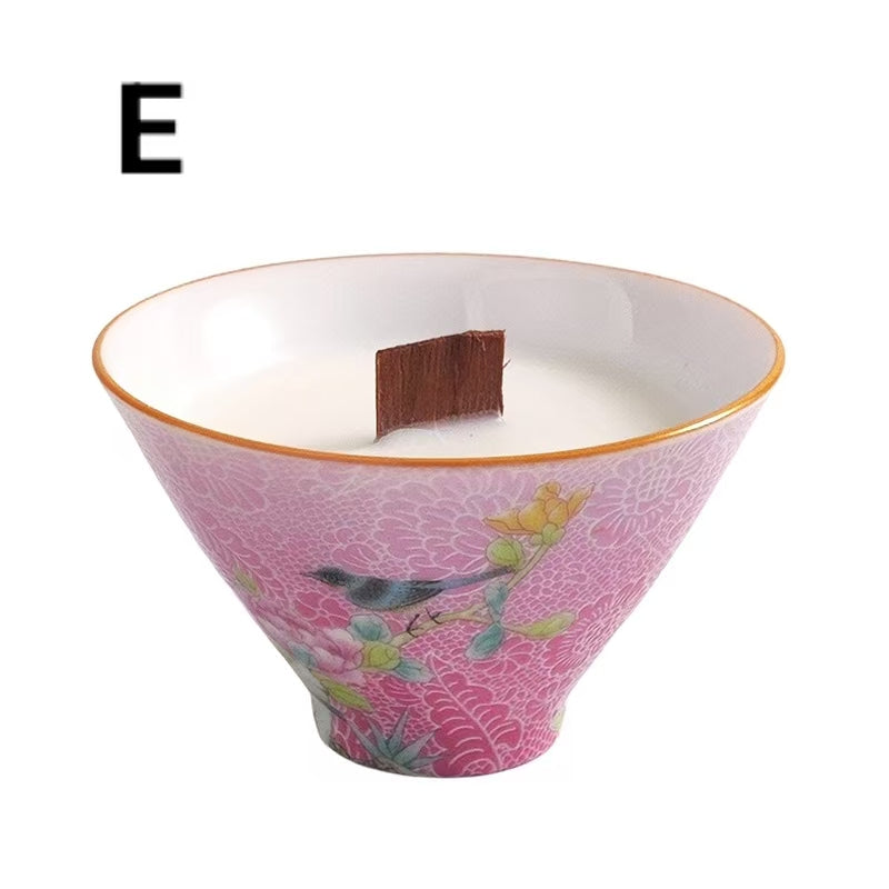 Royal-Style Teacup Scented Candle