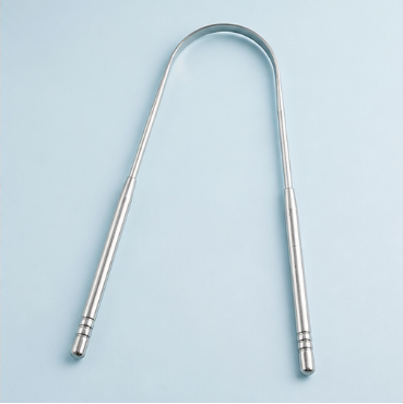 304 Stainless Steel Tongue Cleaner – Bad Breath Remover, Tongue Scraper for Oral Hygiene