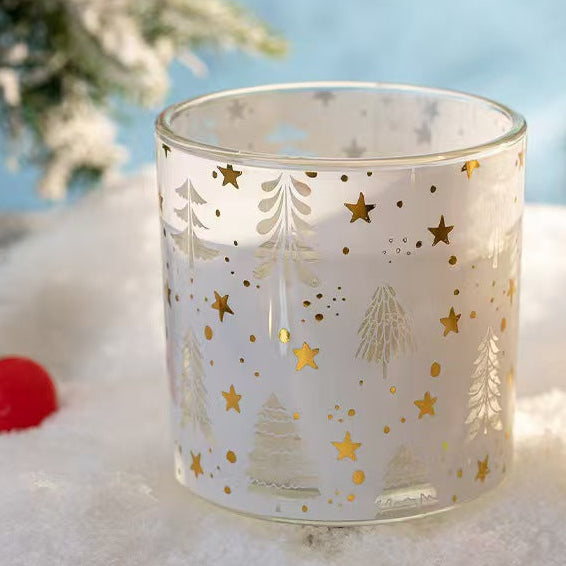 Christmas Glow Through Soy Candle