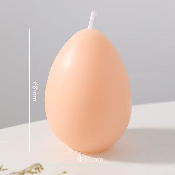 Egg-Shaped Scented Candle