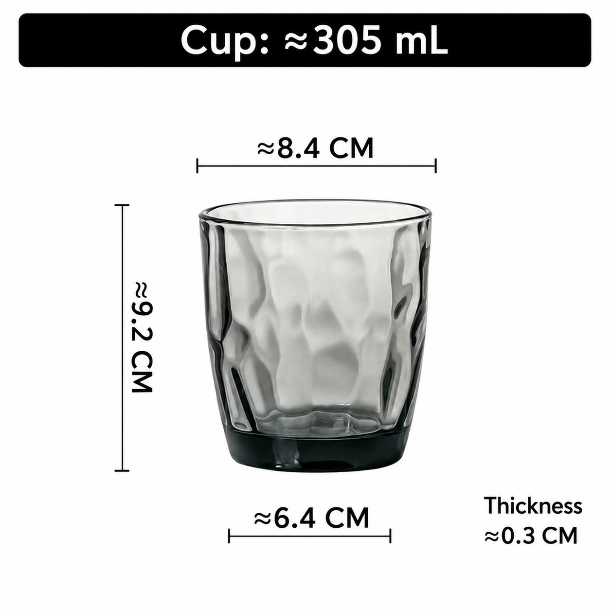 Premium Colored Glass Tumbler