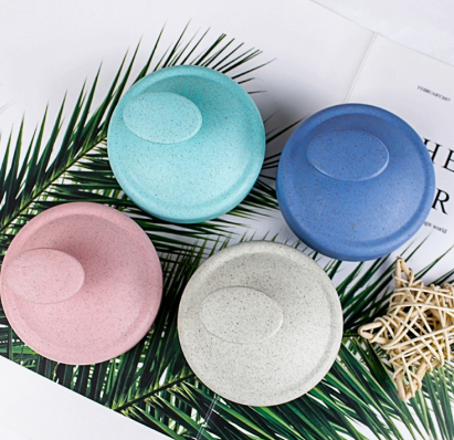 Scalp Massager Shampoo Brush – Eco Wheat Straw Silicone Scalp Scrubber Gentle Hair Care Brush