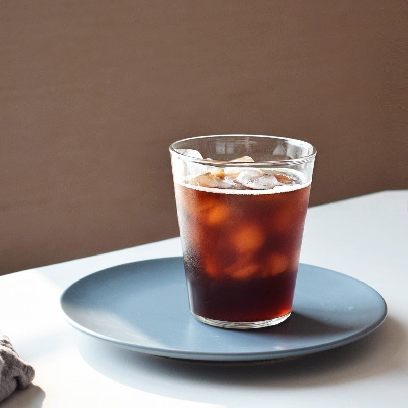 Handmade High Borosilicate Glass Tumbler – Thickened Clear Drinking Cup