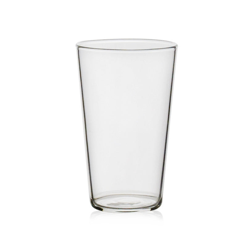 Handmade High Borosilicate Glass Tumbler – Thickened Clear Drinking Cup