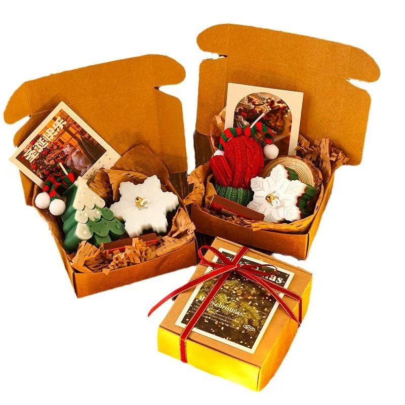 Gingerbread Man Scented Candle – Christmas Gift Box