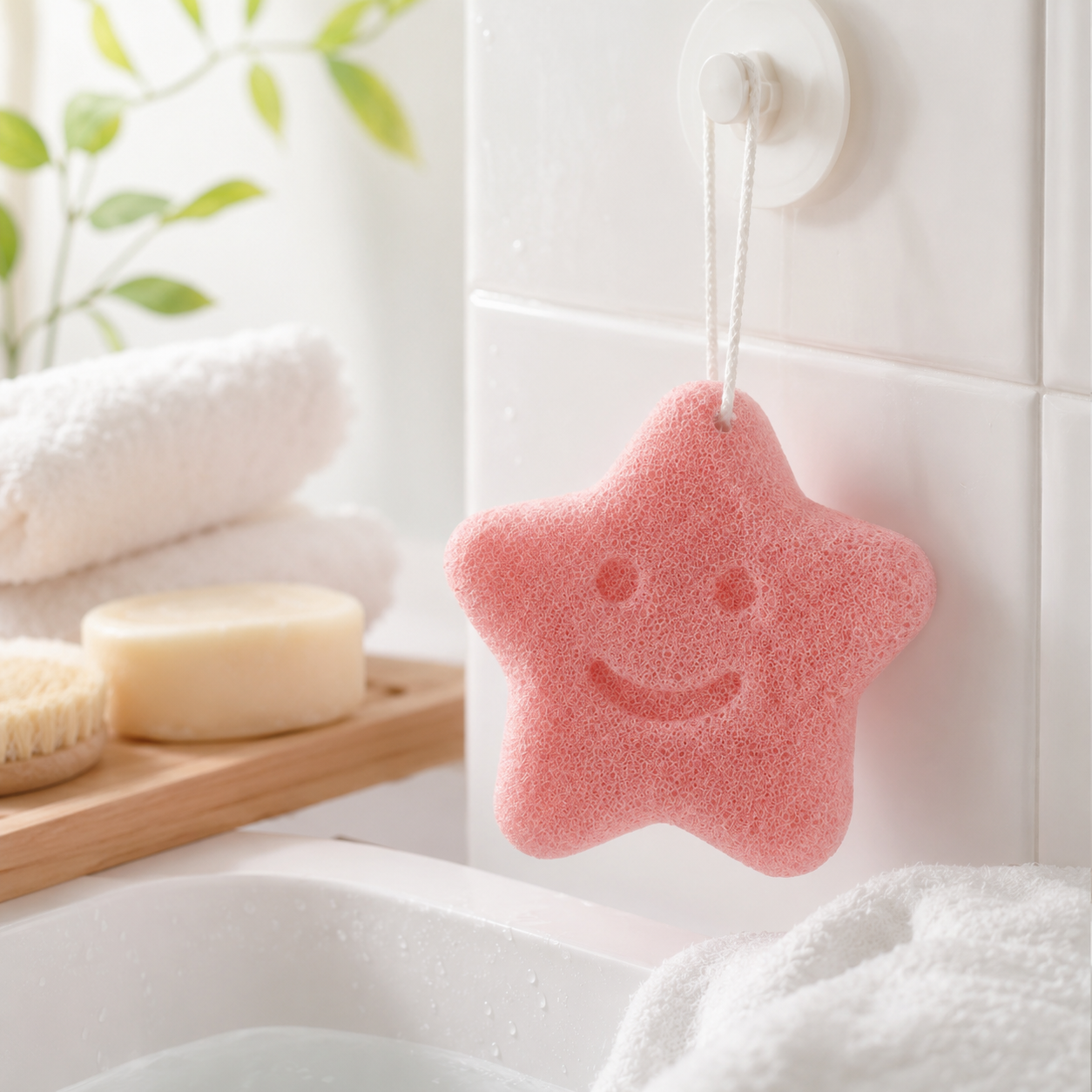 Plant-Based Konjac Facial Cleansing Sponge