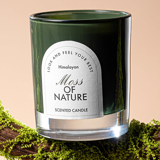 Colored Inner Glass Soy Wax Candle