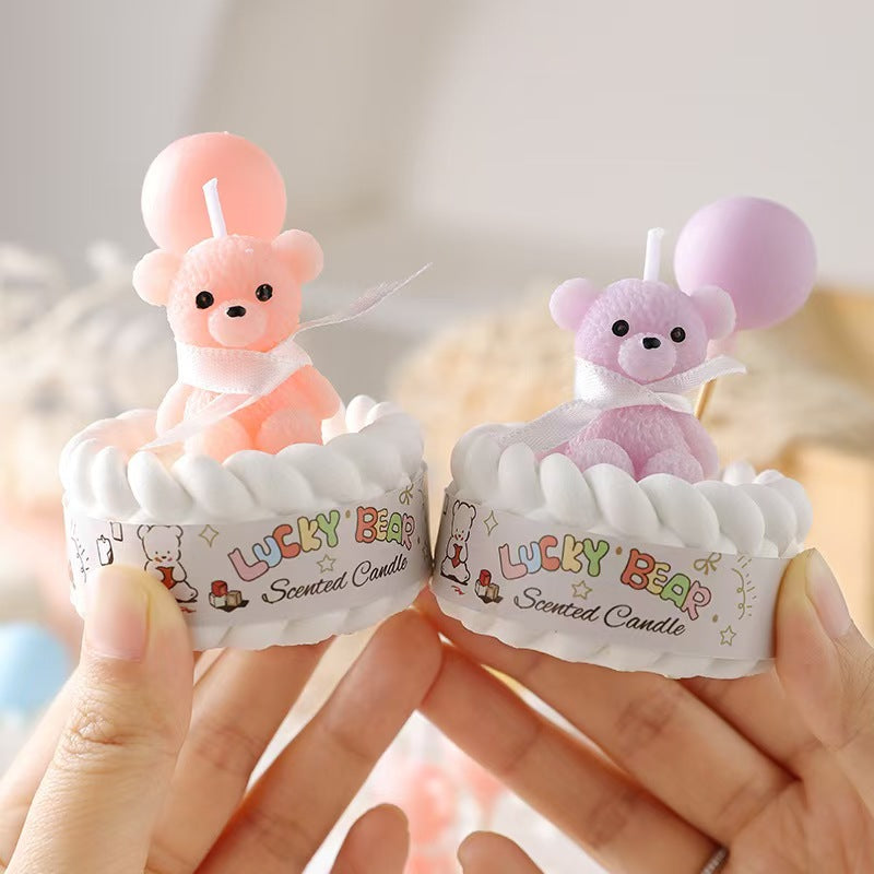 Macaron Bear Soy Wax Candle
