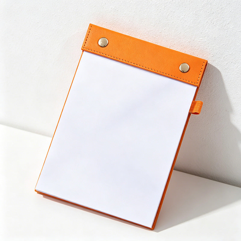 A5 Clipboard Notepad – Refillable Writing Pad with Pen Loop (150 Sheets)