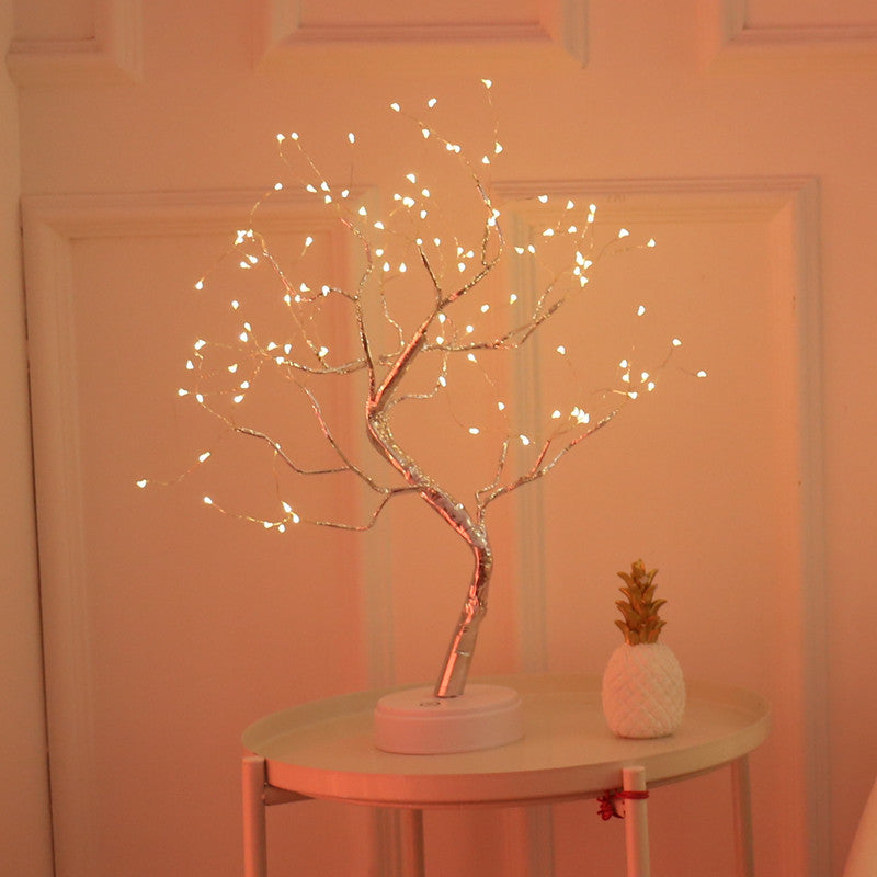 LED Pearl Christmas Tree Light – Starry Fairy Light Table Lamp