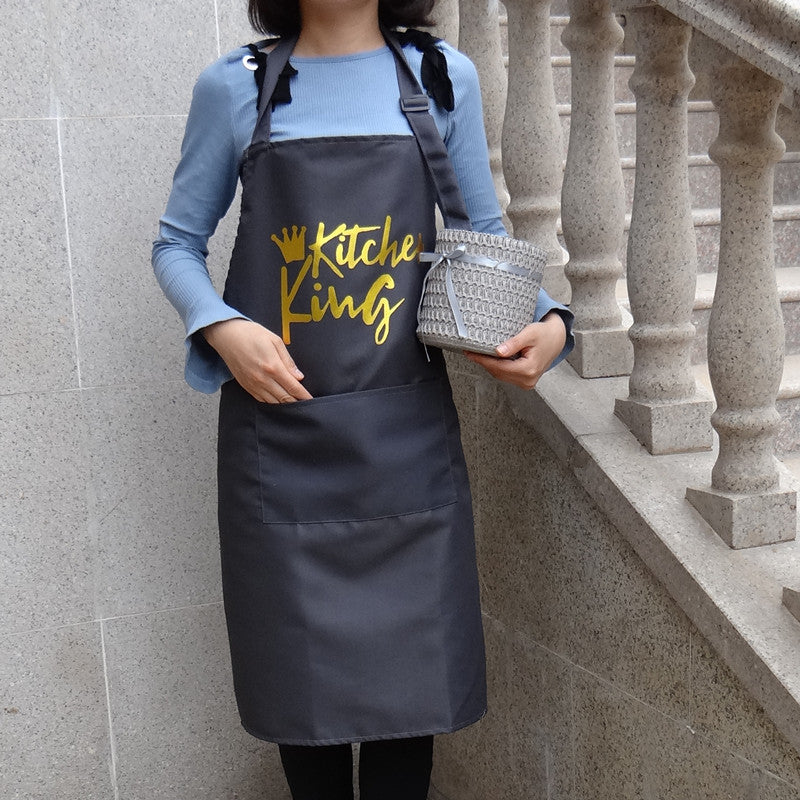 Heavy-Duty Kitchen Apron, Eco-Friendly Heat-Resistant Cooking Apron
