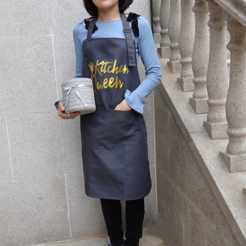 Heavy-Duty Kitchen Apron, Eco-Friendly Heat-Resistant Cooking Apron