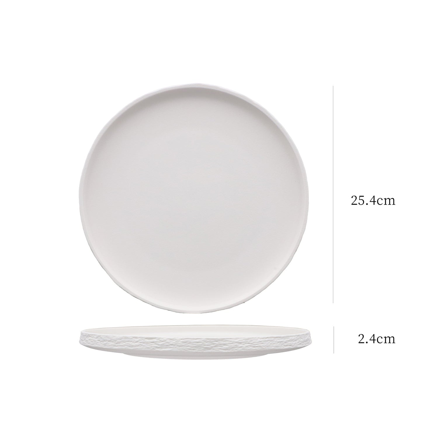 Stone Texture Ceramic Dinnerware Set – Luxury Bowls & Plates Collection