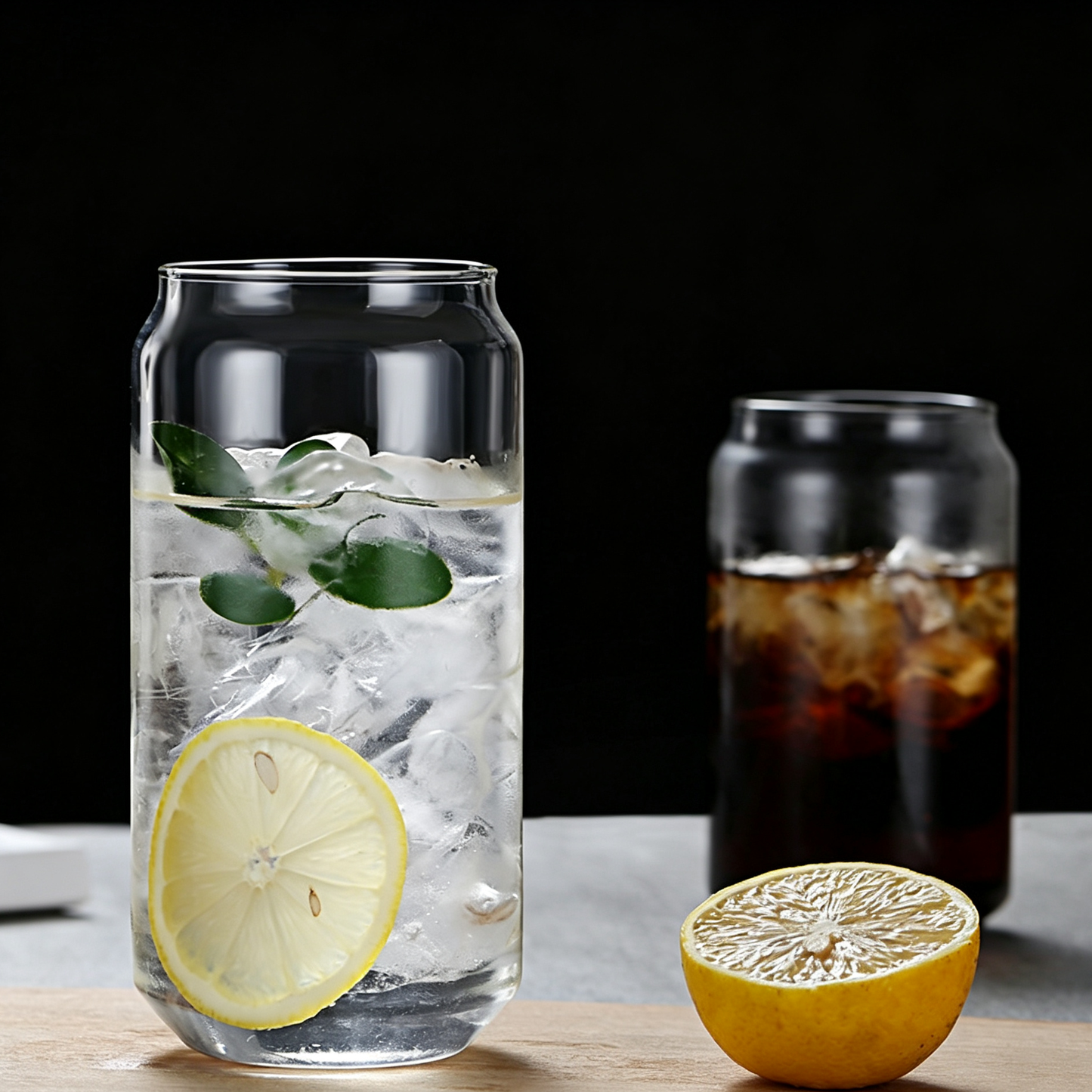 Hand Blown Borosilicate Glass Tea Cup – Single Wall Clear Teacup for Home & Café Use