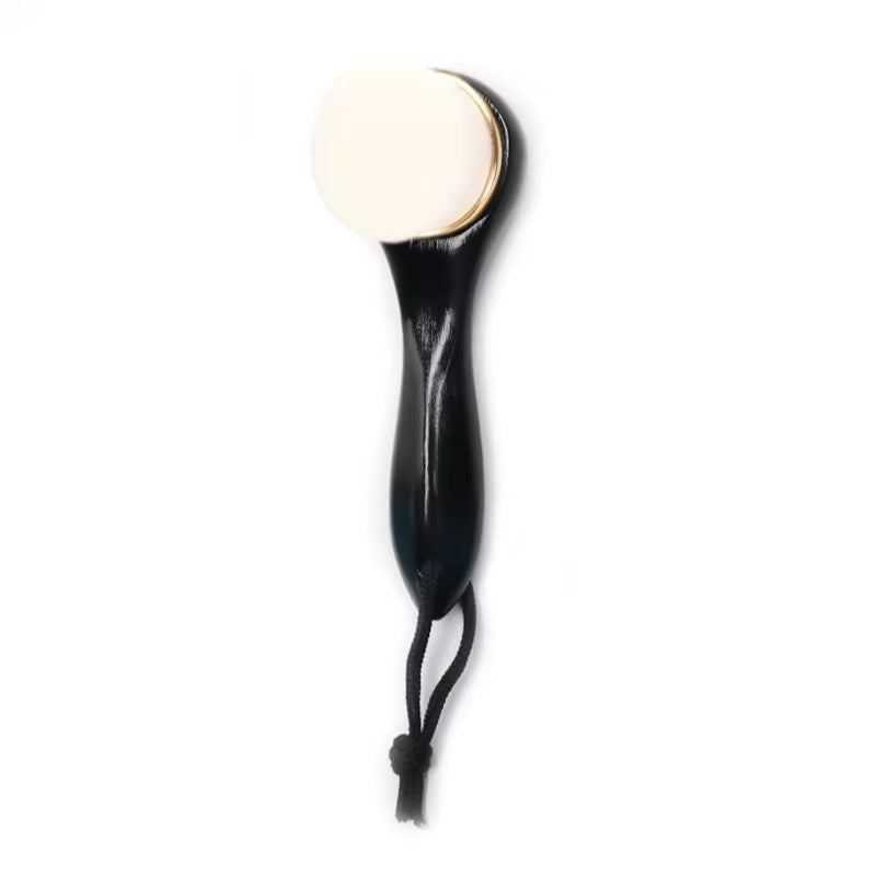 Soft Bristle Facial Cleansing Brush – Black & White Deep-Clean Face Brush