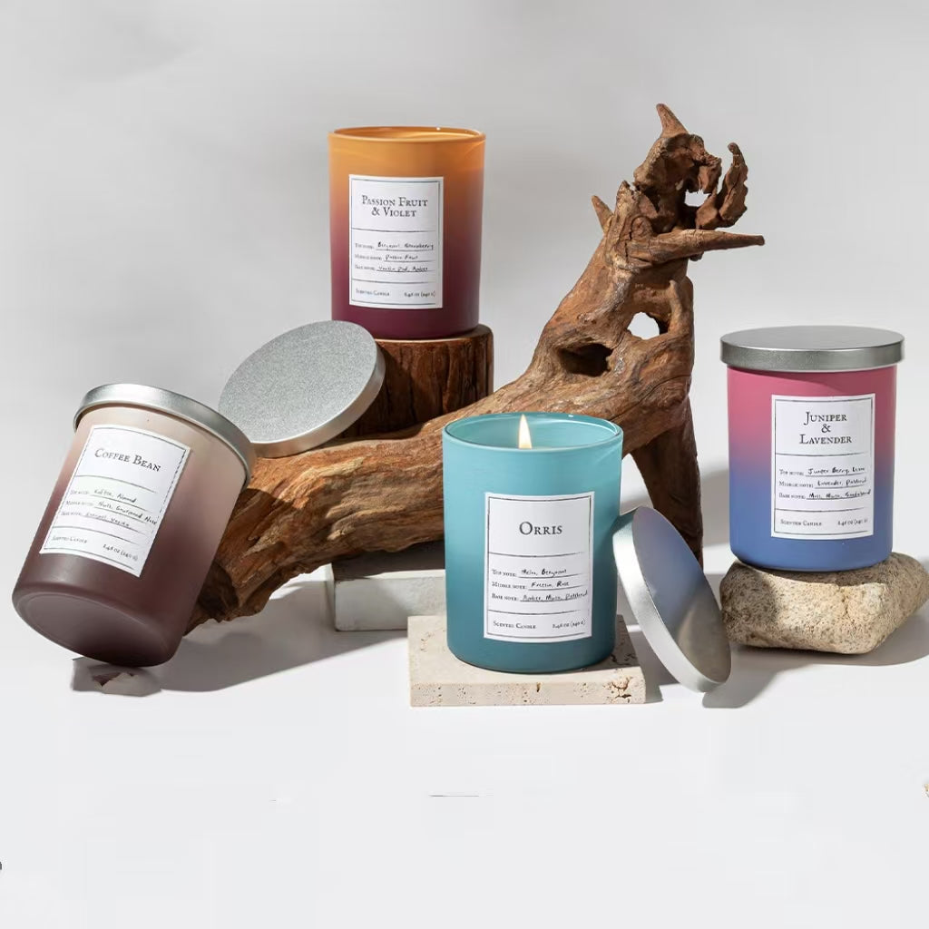 Gradient Lid Soy Wax Scented Candle