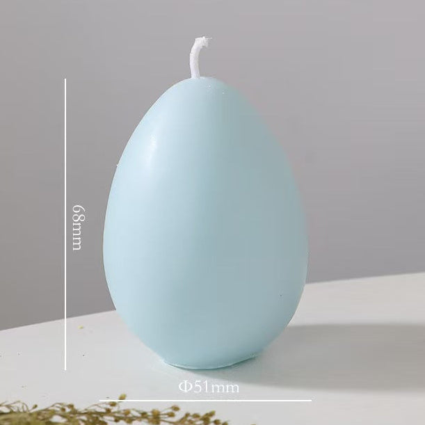 Egg-Shaped Scented Candle