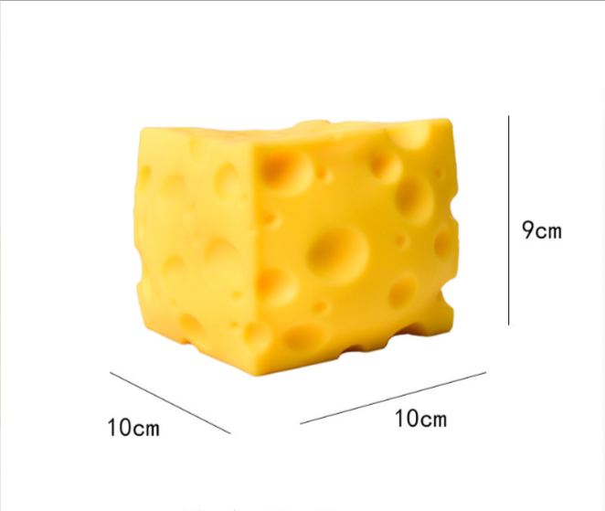 Cheese Brain Stress Ball – Sensory Fidget Toy