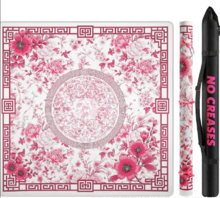 Mahjong Table Mat – Stain Resistant Wear Resistant Non-Slip Easy Care Game Pad
