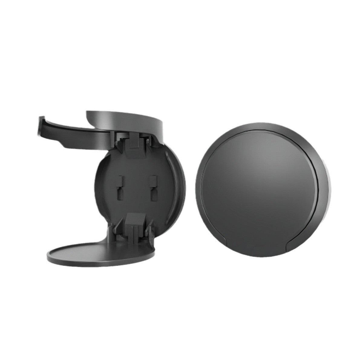 Foldable Wall Mount Cup Holder, Self-Adhesive Punch-Free Water Coffee Cup Storage Rack