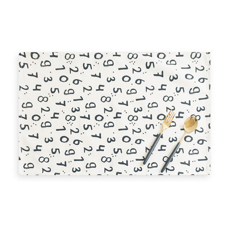 Cotton Napkin, Placemat and Food Styling Table Cloth