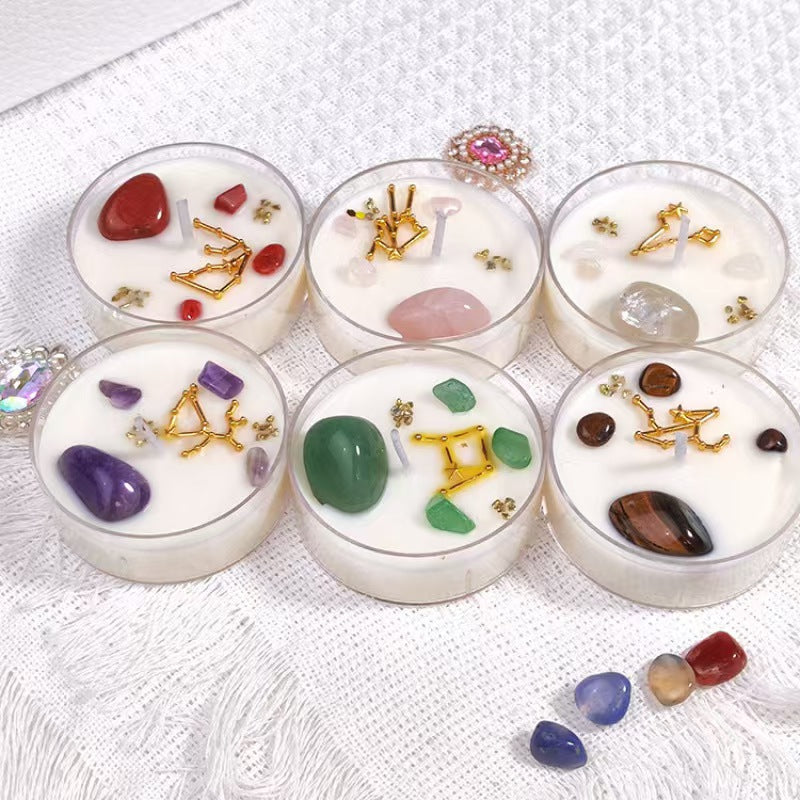 Crystal Stone Scented Candle