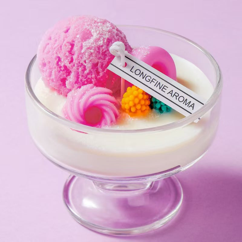 Realistic Ice Cream Candle