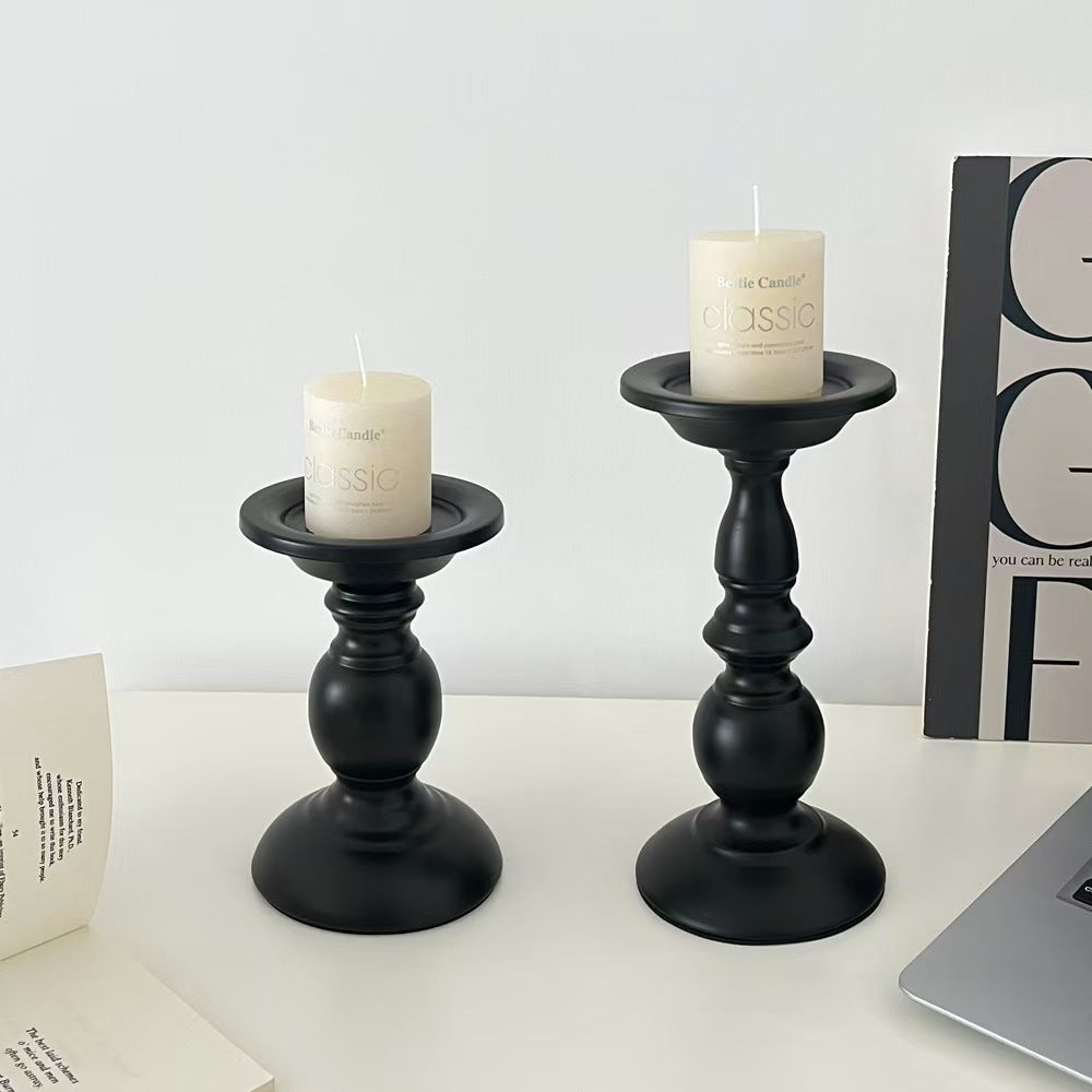 Iron Candleholder Decor, Romantic Candlelight Dinner Decoration