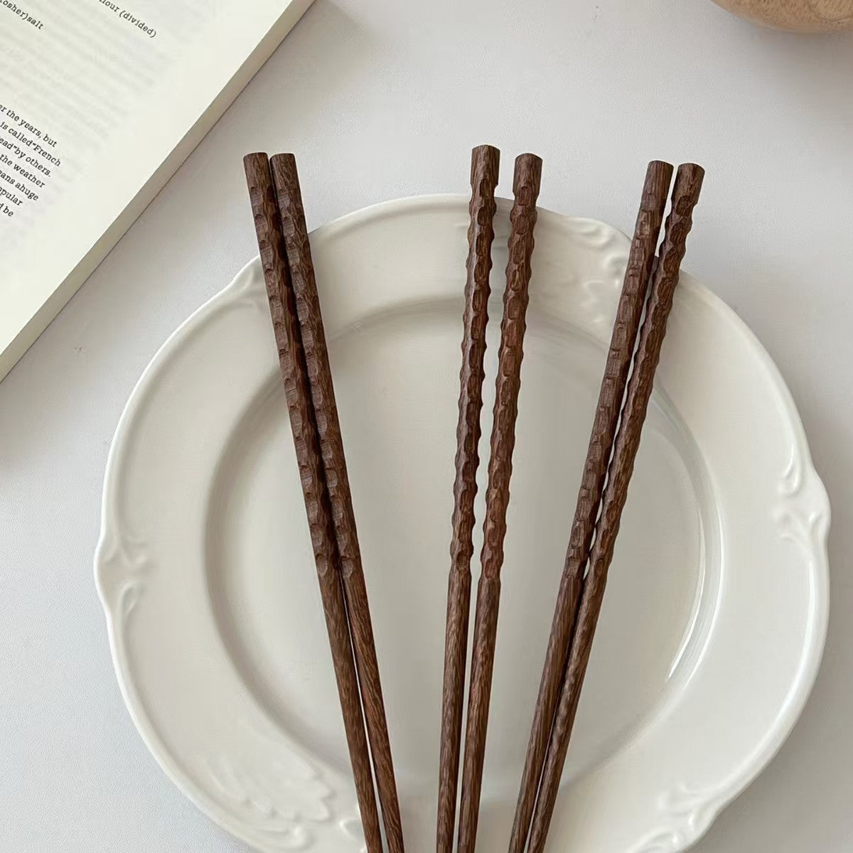 Wood Chopsticks Heat Resistant Solid Wood Tableware