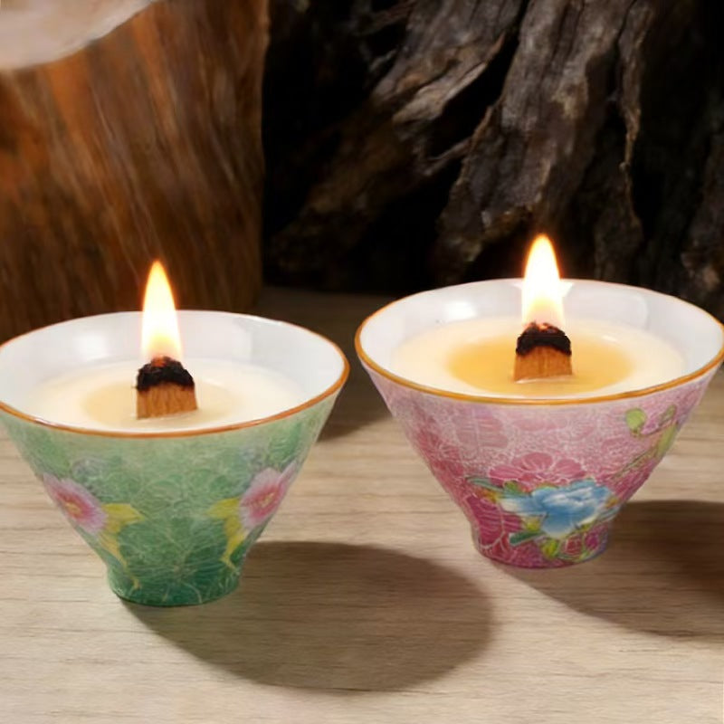 Royal-Style Teacup Scented Candle