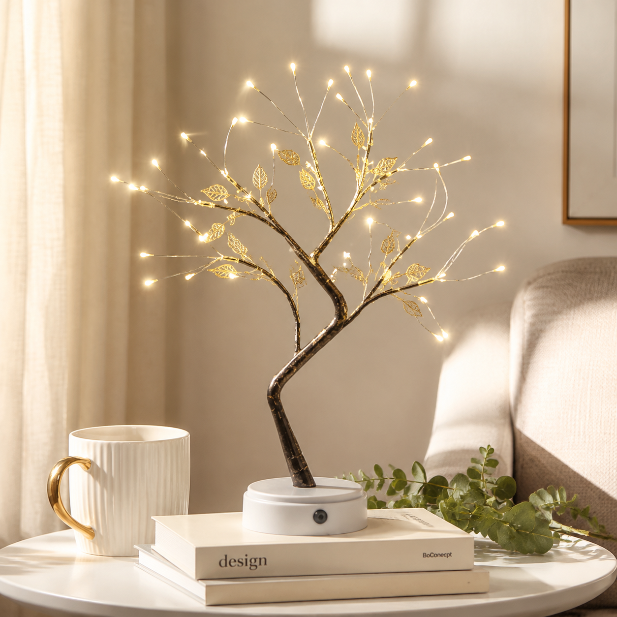 LED Pearl Christmas Tree Light – Starry Fairy Light Table Lamp