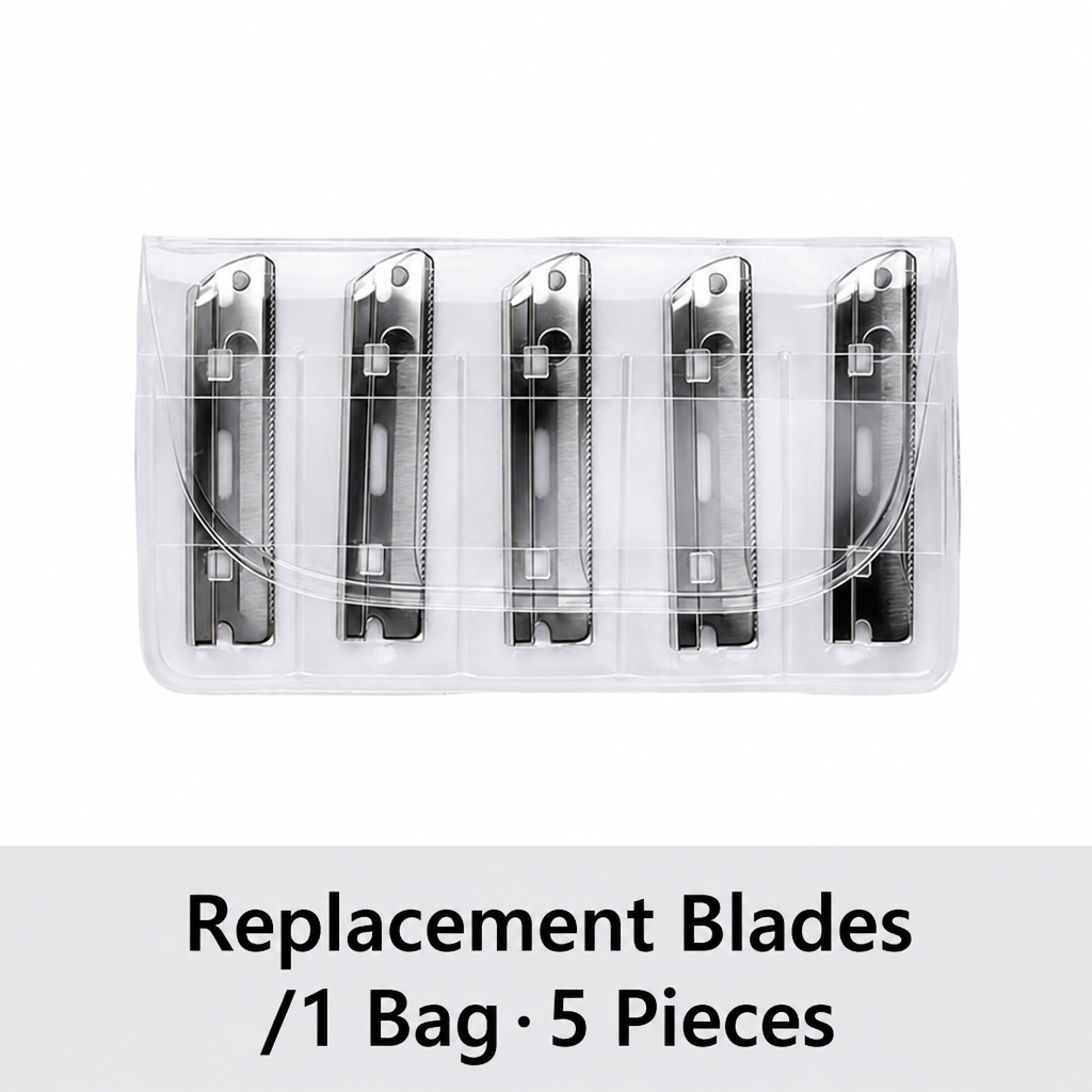 Replaceable Blade Metal Eyebrow Razor