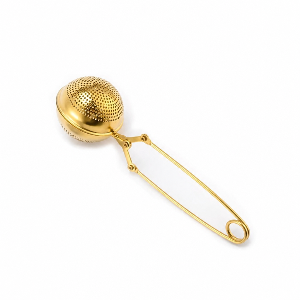 Stainless Steel Tea Infuser – Reusable Mesh Tea Strainer with Handle, Shell / Star / Heart Shape