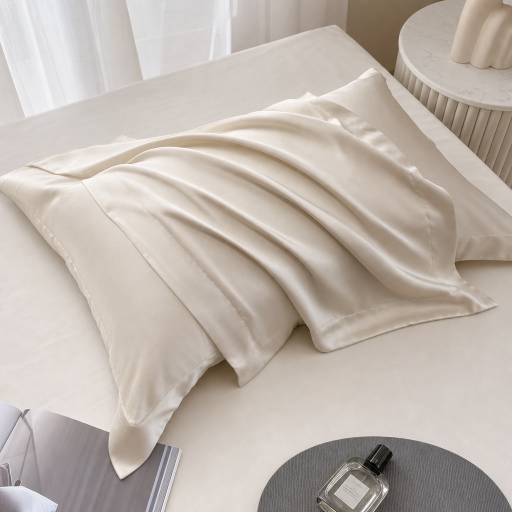 Tencel Pillowcase – Silky Soft Cooling Solid Color Summer Pillow Cover