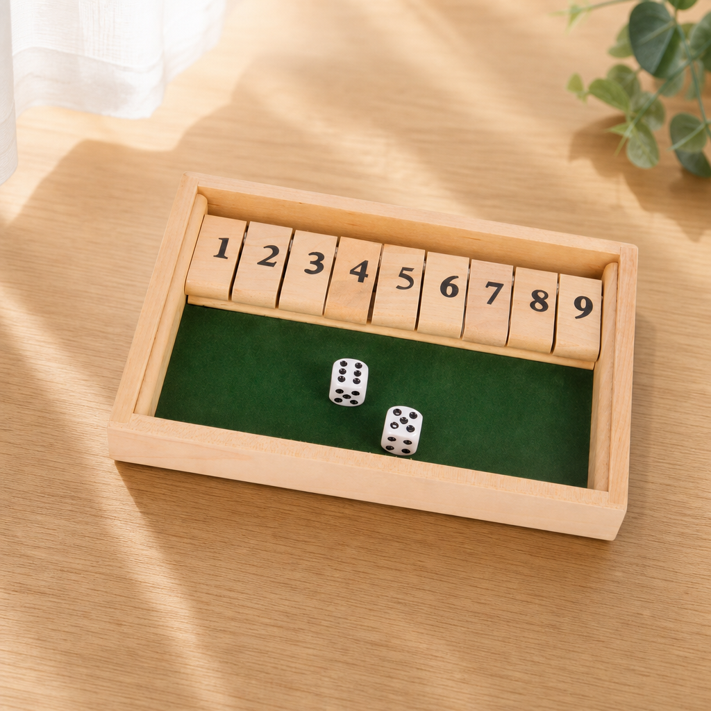 Number Flip Board Game – Single-Sided Digital Puzzle Toy