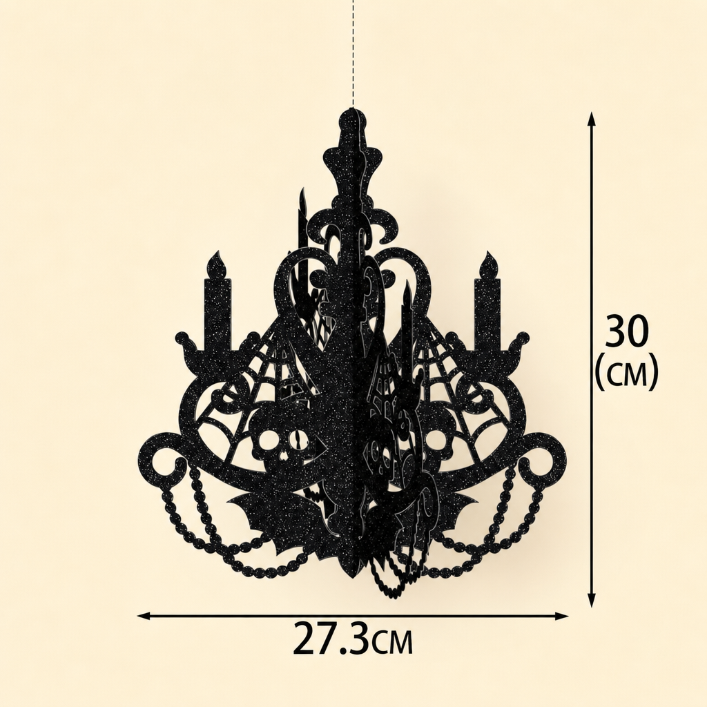 Halloween Party Ceiling Hanging Decor – Stitched Fabric Hanging Ornament