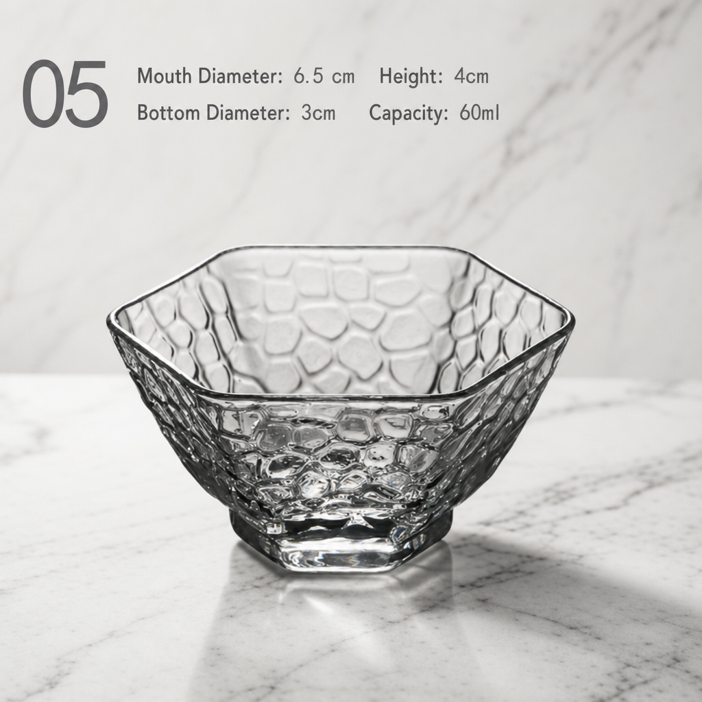 High Borosilicate Glass Tea Cup – Simple Home Tea Tasting Cup